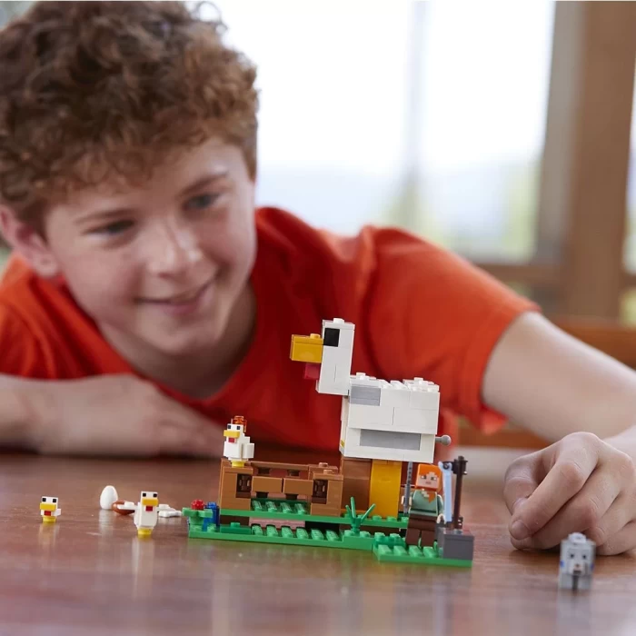 Lego Minecraft Chicken Coop 21140