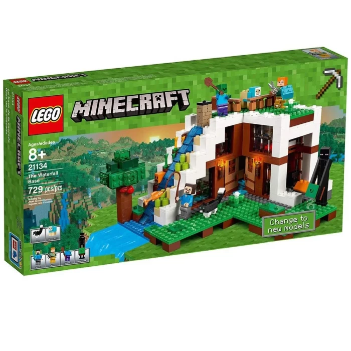 Legof Minecraft Waterfall Base 21134