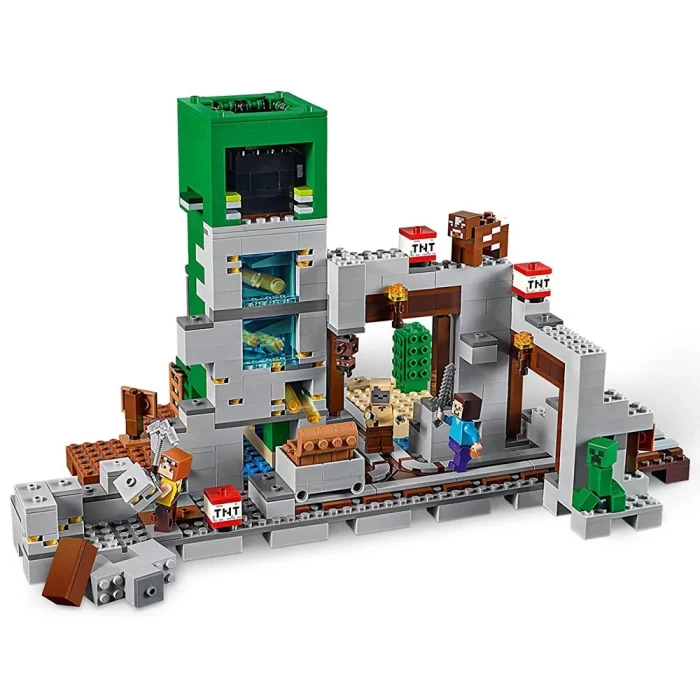 Lego Minecraft Creeper Madeni 21155
