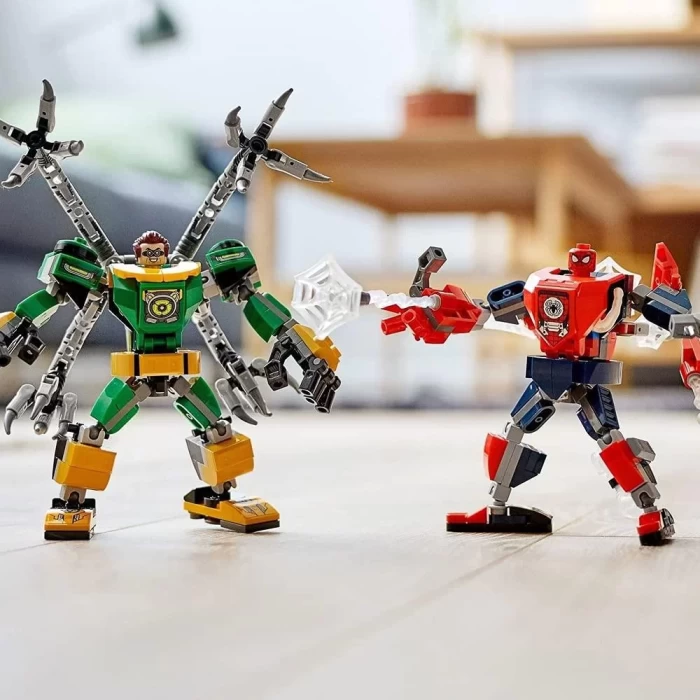 Lego Marvel Örümcek Adam ve Doktor Oktopus Robot Savaşı 76198