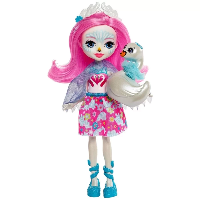 Enchantimals Saffi Swan Karakter Bebek FRH38