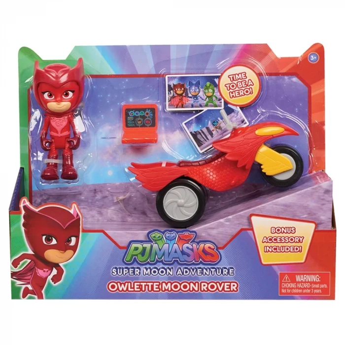 Pj Maskeliler Süper Ay Owlette Araç ve Figür Seti