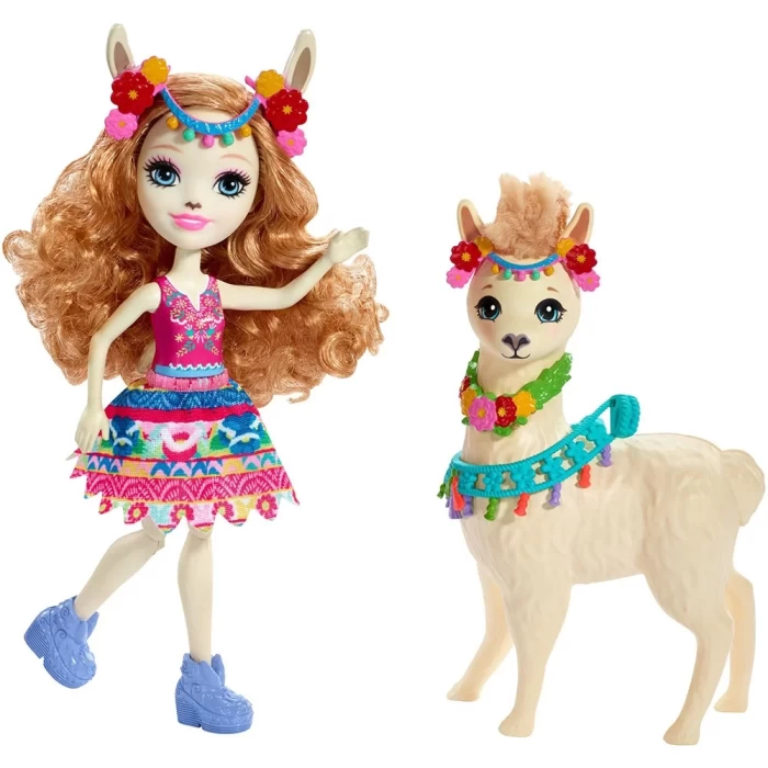 Enchantimals Lluella Llama Ve Fleecy Oyun Seti