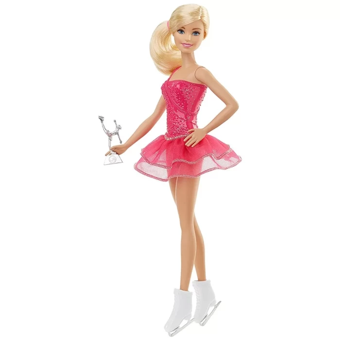 Barbie Kariyer Bebekleri Buz Patenci Figür Bebek