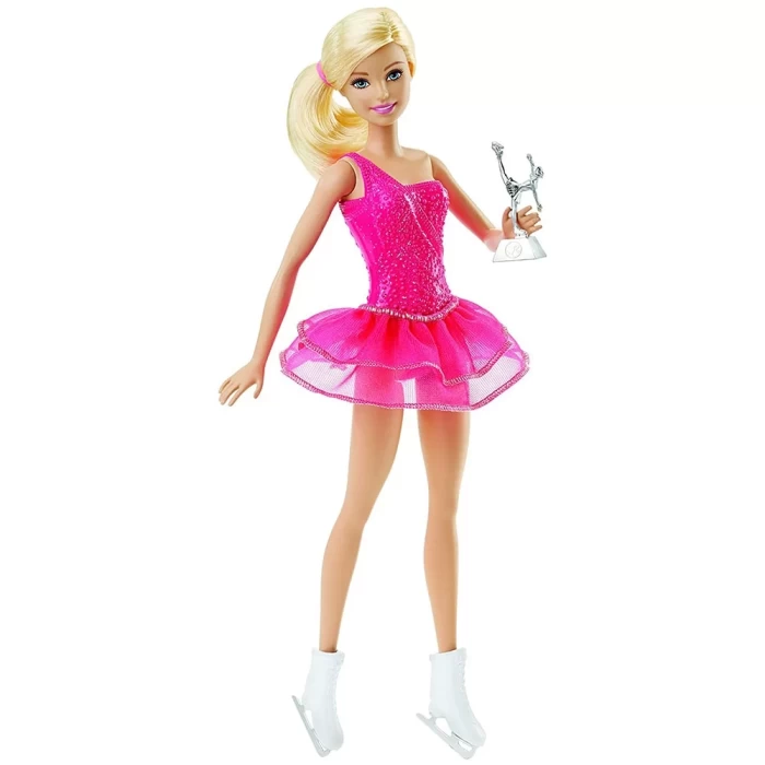 Barbie Kariyer Bebekleri Buz Patenci Figür Bebek