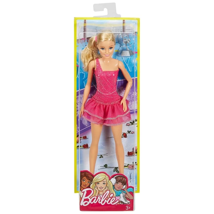 Barbie Kariyer Bebekleri Buz Patenci Figür Bebek
