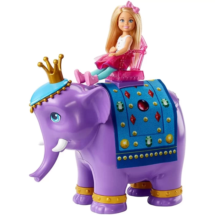 Barbie Dreamtopia Chelsea ve Fil Kral Oyun Seti