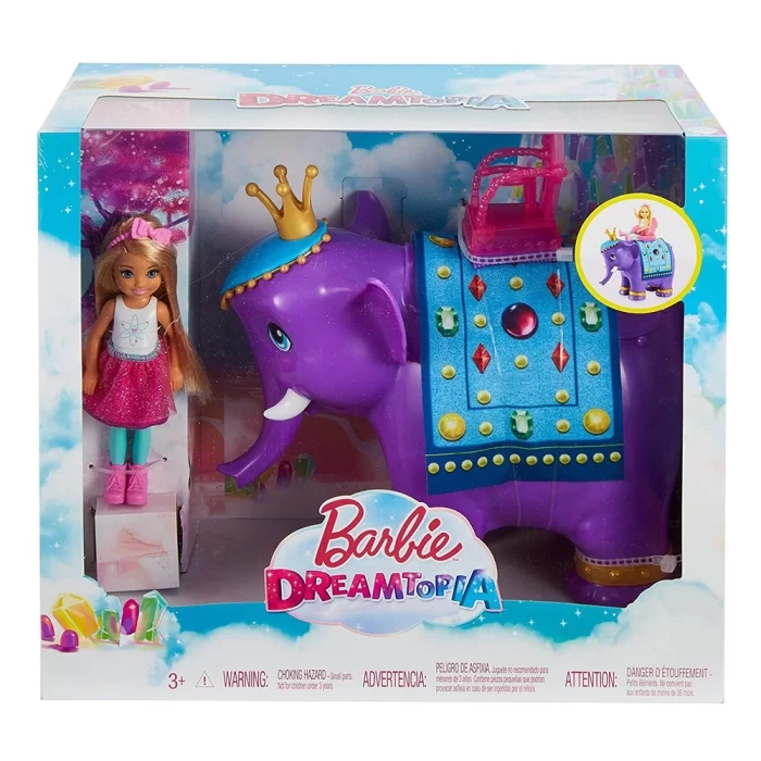 Barbie Dreamtopia Chelsea ve Fil Kral Oyun Seti