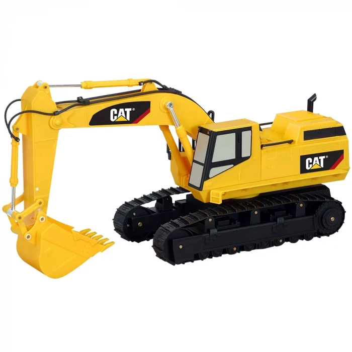 Cat Kablo Kumandalı Excavator İş Makinesi Sesli - Işıklı