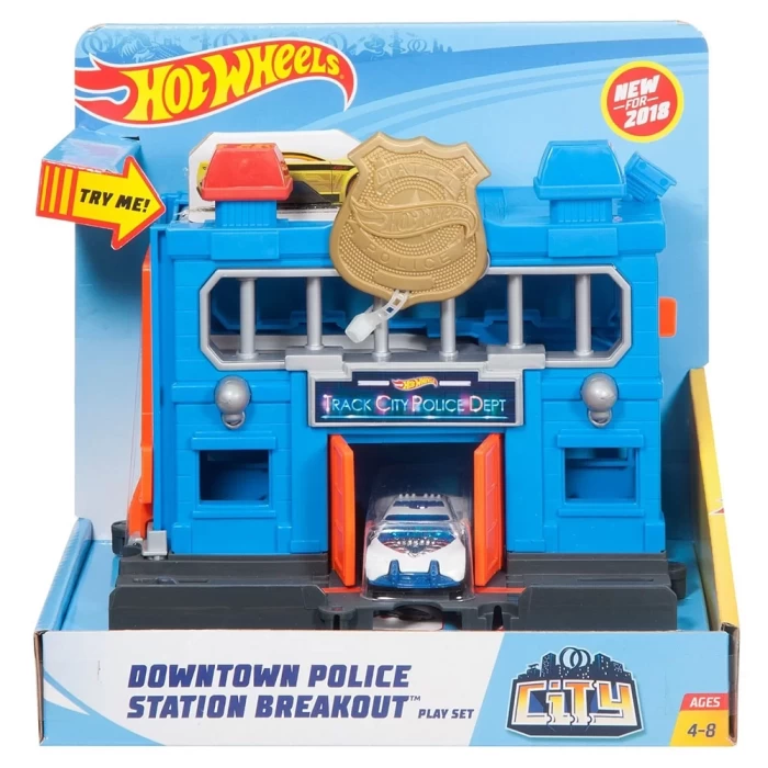 Hot Wheels Polis Karakolundan Kaçış Oyun Seti