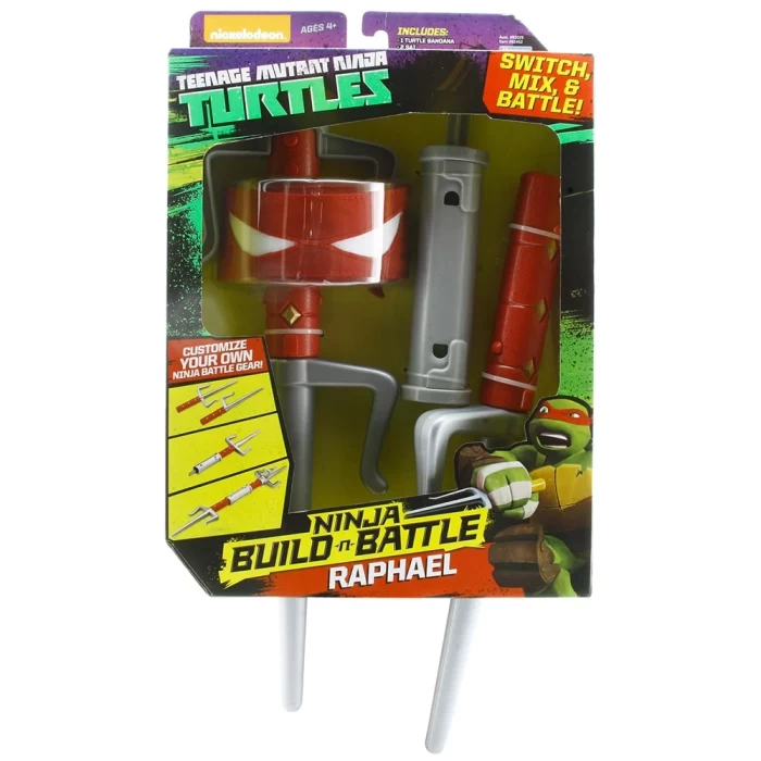 Ninja Turtles Raphael Maske ve Aksesuar Seti