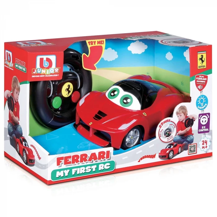 BB Juniors Ferrari İlk Kumandalı Arabam