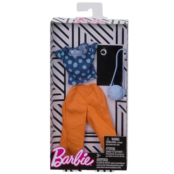 Barbie Fashions Elbiseli Aksesuar Seti FKR98