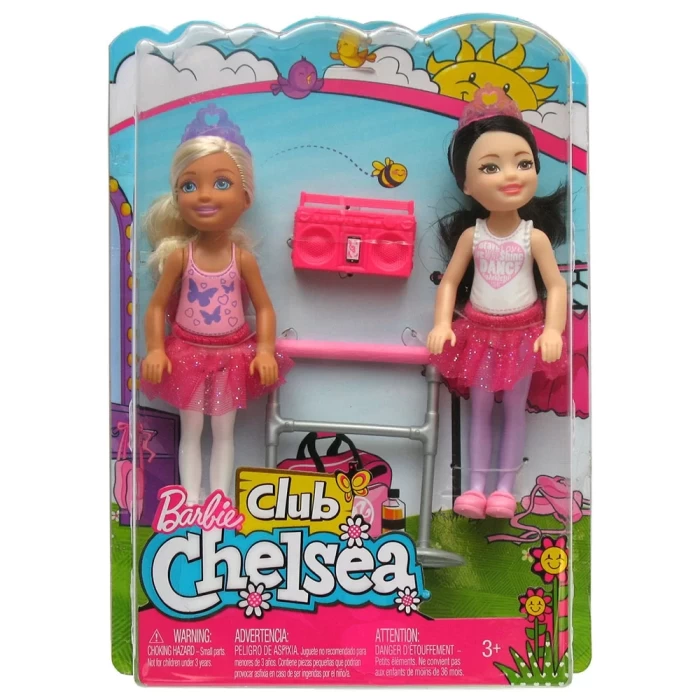 Barbie Club Chelsea Ve Arkadaşları 2li Bebek Oyun Seti FHK98