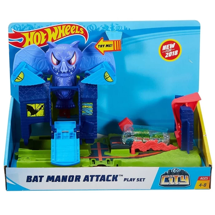 Hot Wheels Şehirde Yaratık Macerasi Yarasa Şato Kapışması FNB08