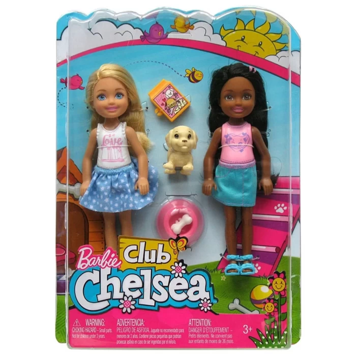 Barbie Club Chelsea Ve Arkadaşları 2li Bebek Oyun Seti FHK97