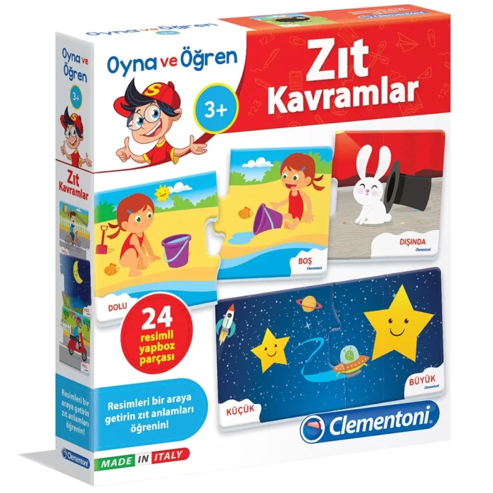 Clementoni Oyna ve Öğren Zıt Kavramlar