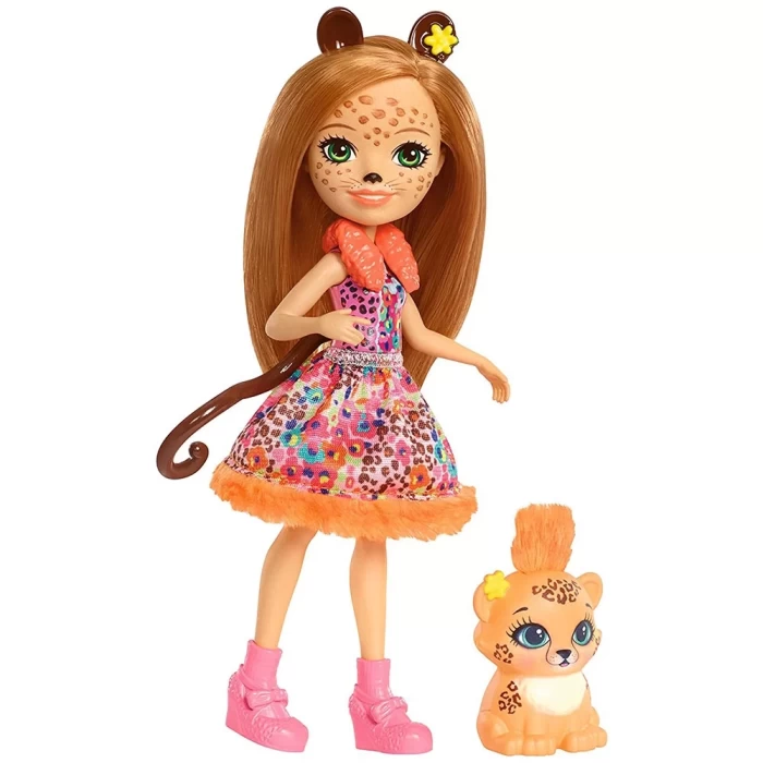 Enchantimals Cherish Cheetah Popüler Karakter Bebek