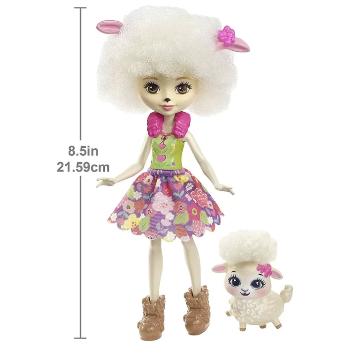 Enchantimals Lorna Lamb Karakter Bebek