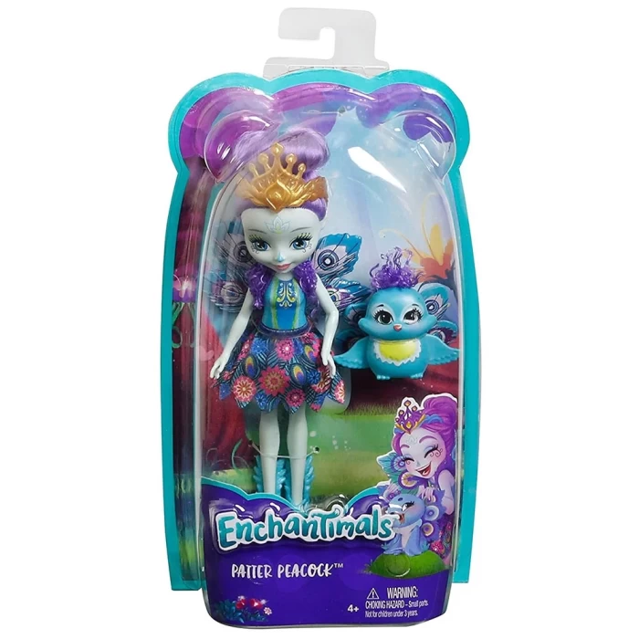Enchantimals Patter Peacock Karakter Bebek