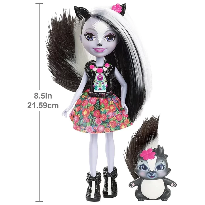 Enchantimals Sage Skunk Karakter Bebek