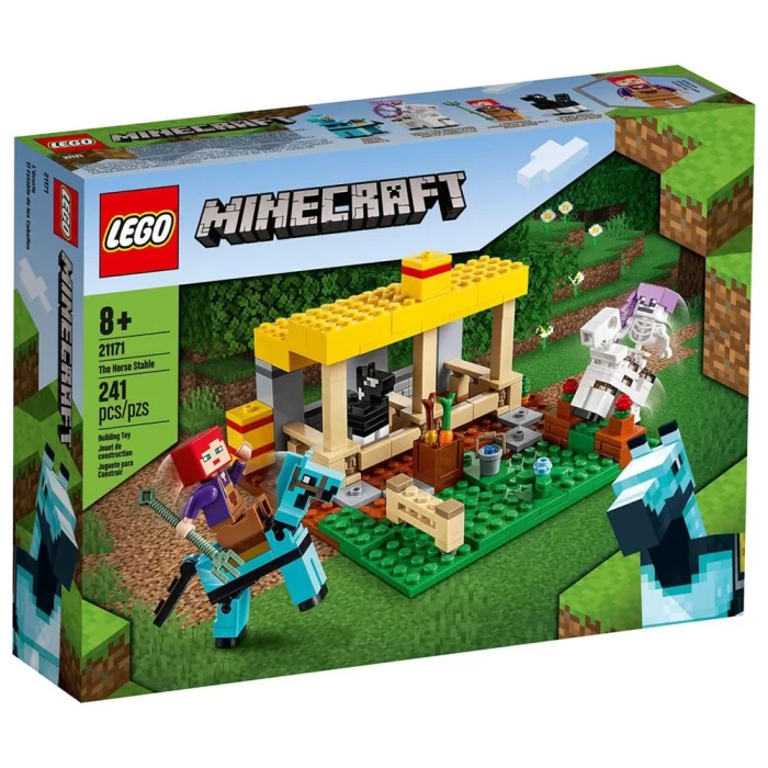 Lego Minecraft At Ahırı