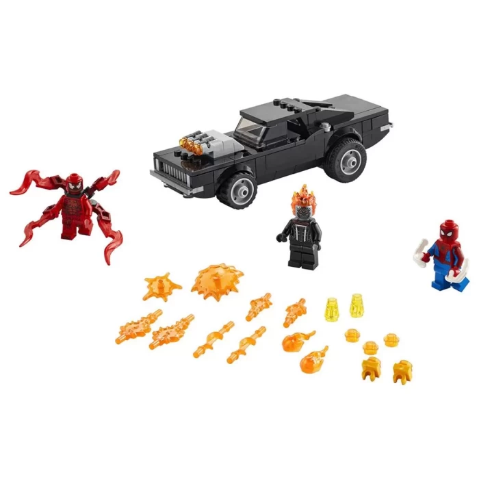 Lego Marvel Örümcek Adam ile Ghost Rider Carnagea Karşı
