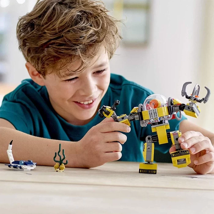 Lego Creator Sualtı Robotu
