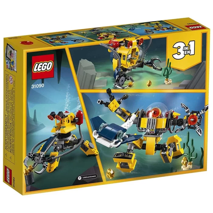 Lego Creator Sualtı Robotu