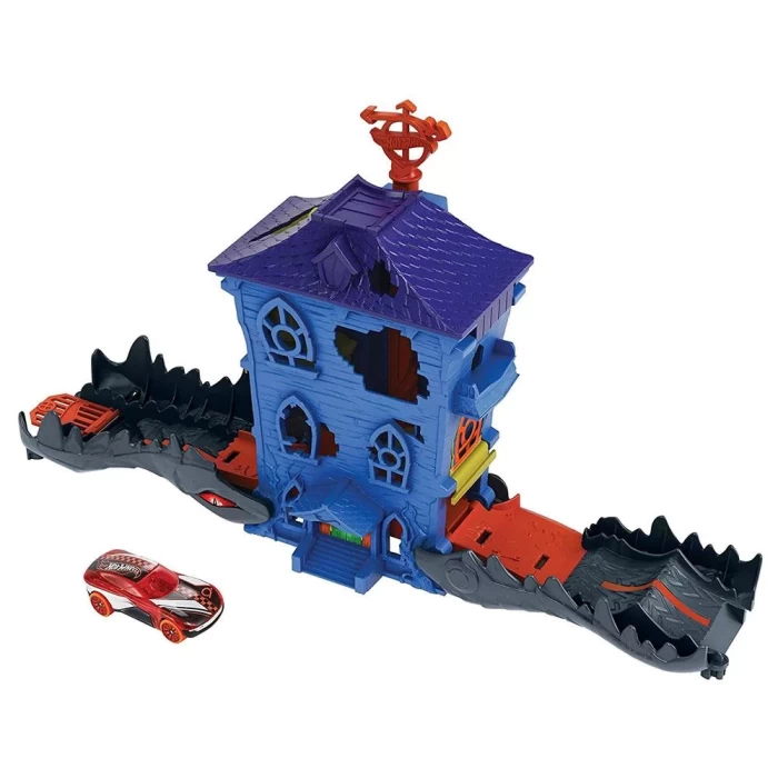 Hot Wheels Timsah Yuvası Saldırısı Oyun Seti