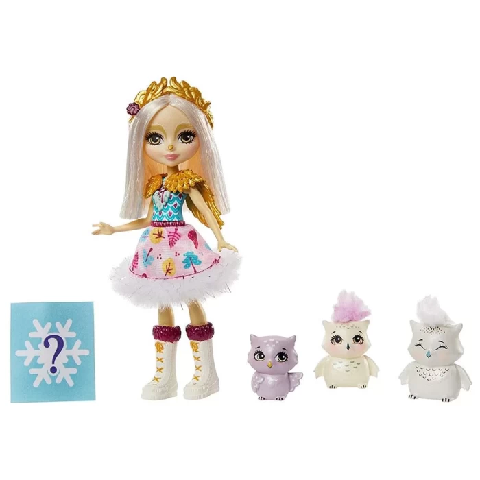 Enchantimals Aile Serileri Odele Owl, Cruise, Voyage ve Patrol Oy