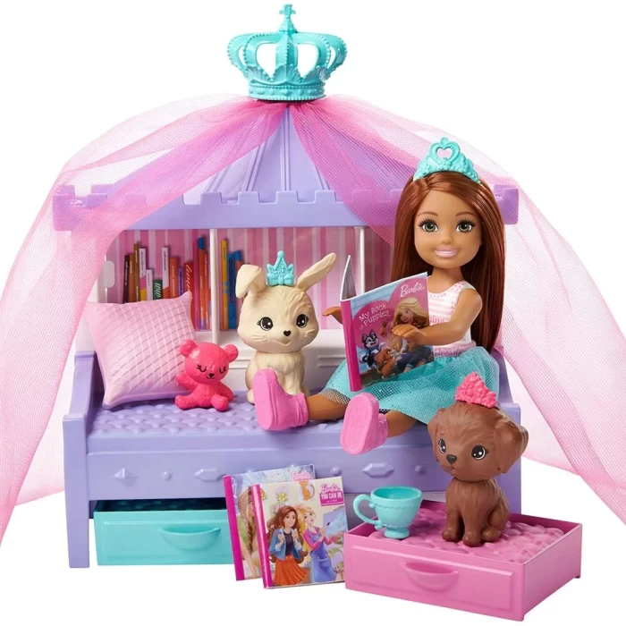 Barbie Prenses Macerası Chelsea Bebek ve Prenses Hikayesi Oyun Se