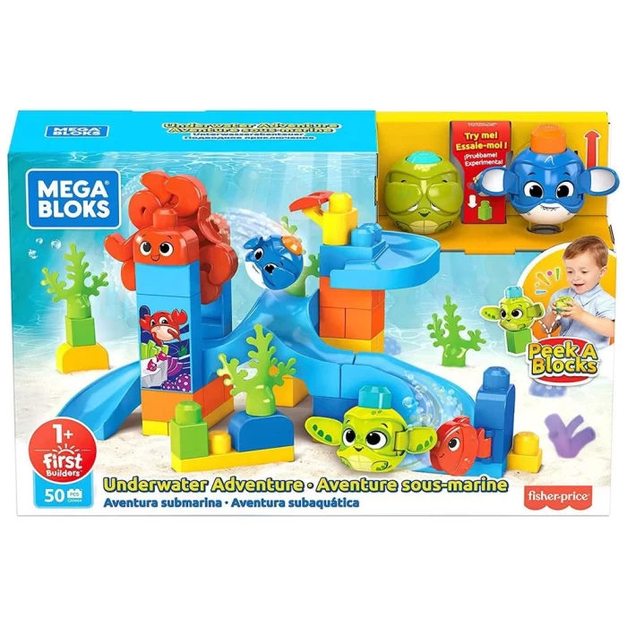 Mega Bloks Peek A Blocks Su Altı Macerası Oyun Seti