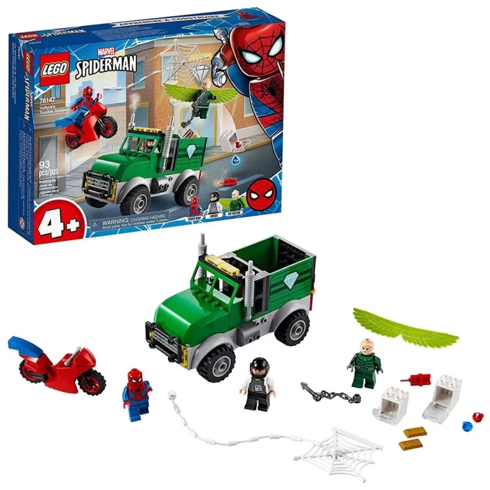 Lego Spider-Man Vultures Trucker Robbery