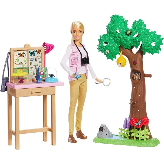 Barbie Nat Geo Kelebek Bilimi Oyun Seti