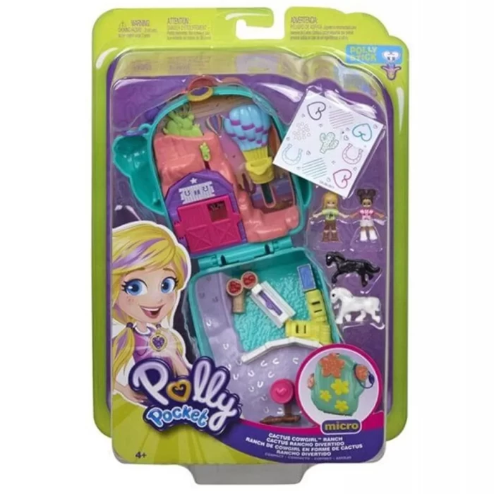 Polly Pocket Pollynin Kaktüs Çiftliği Oyun Seti