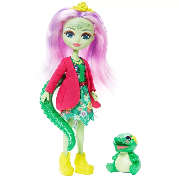 Enchantimals Andie Alligator ve Marshy Güleryüzlü Dişçi Oyun Seti