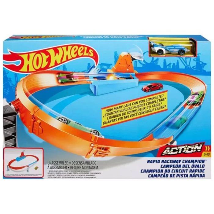 Hot Wheels Hızlı Yarış Şampiyonu Oyun Seti