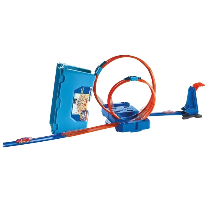 Hot Wheels Track Builder Kutulu Uzman Serisi Yarış Seti FLK90