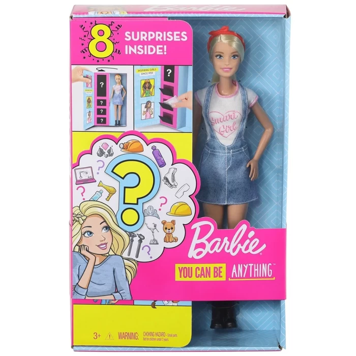 Barbie Sürpriz Meslek Bebeği