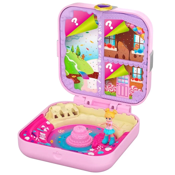 Polly Pocket Sürprizlerle Dolu Micro Oyun Setleri - Şekerleme Tem