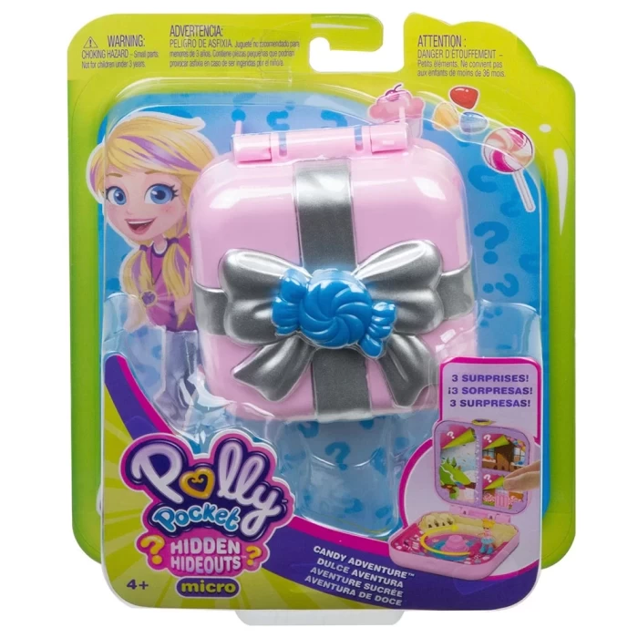 Polly Pocket Sürprizlerle Dolu Micro Oyun Setleri - Şekerleme Tem