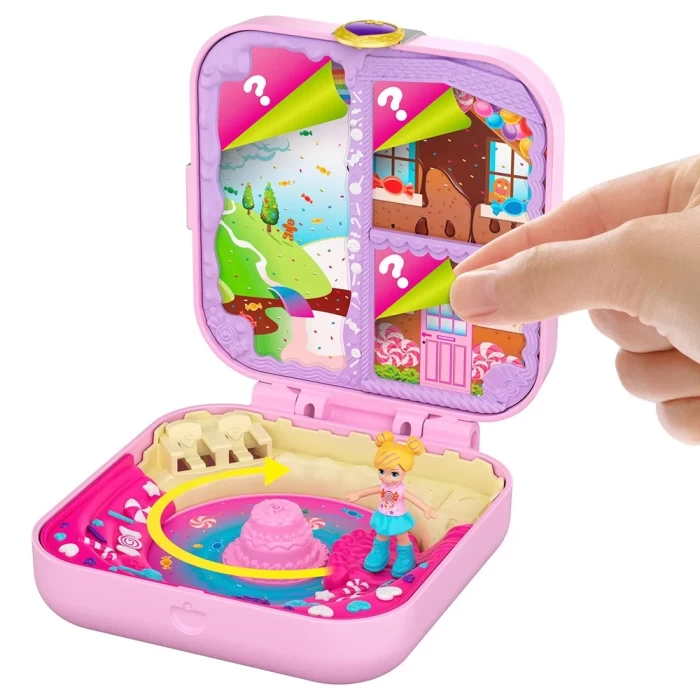Polly Pocket Sürprizlerle Dolu Micro Oyun Setleri - Şekerleme Tem