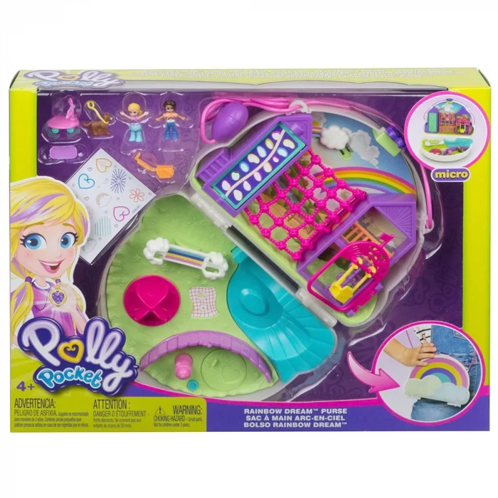 Polly Pocket Çanta Olabilen Micro Oyun Setleri GKJ65