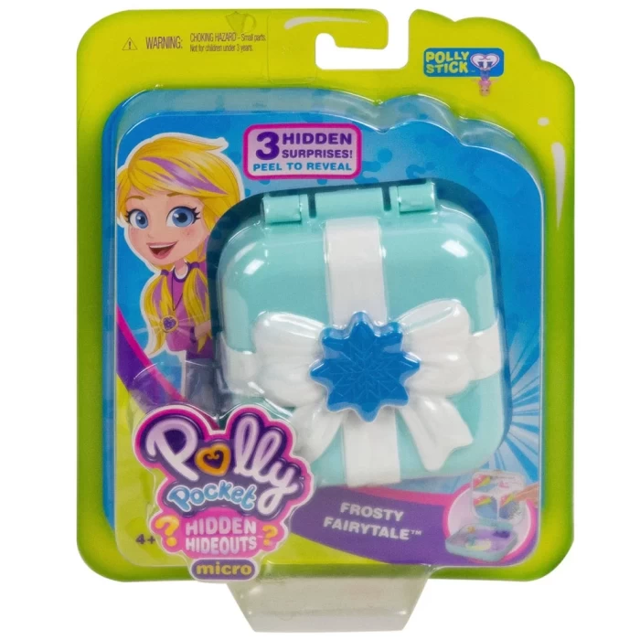 Polly Pocket Sürprizlerle Dolu Micro Oyun Setleri - Kar Temalı Pe