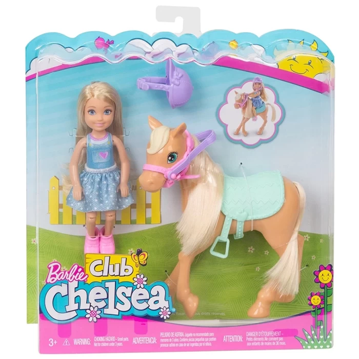 Barbie Chelsea ve Sevimli Atı Oyun Seti