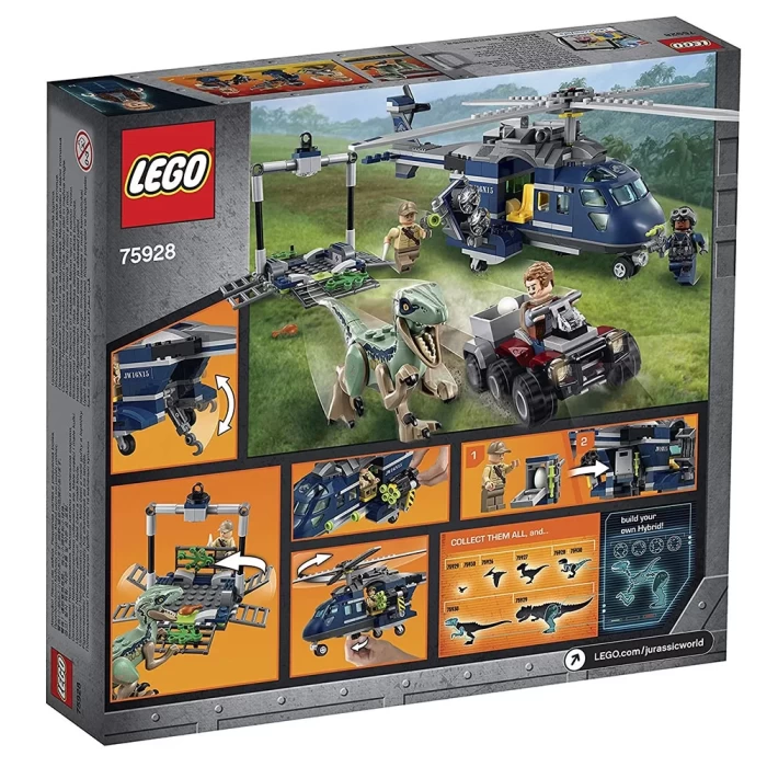 Lego Jurrasic World Blues Helicopter
