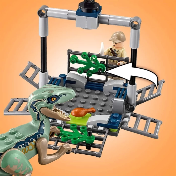 Lego Jurrasic World Blues Helicopter