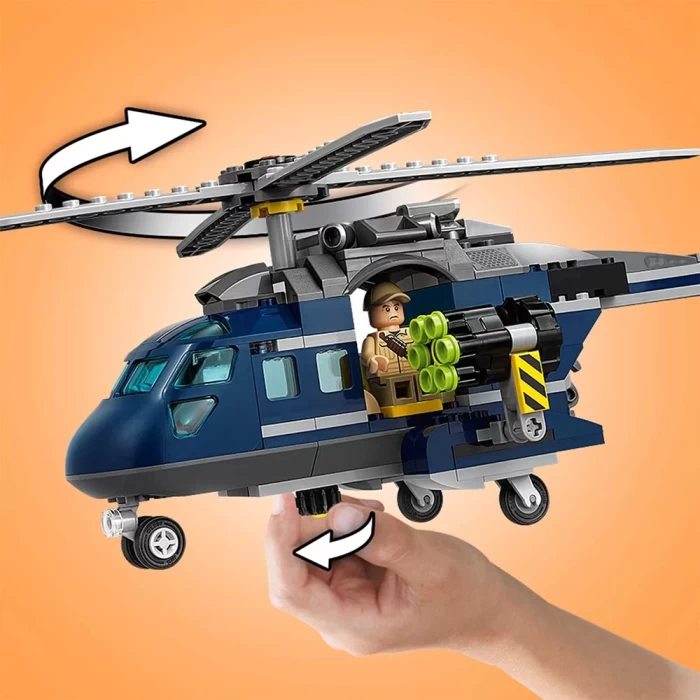 Lego Jurrasic World Blues Helicopter