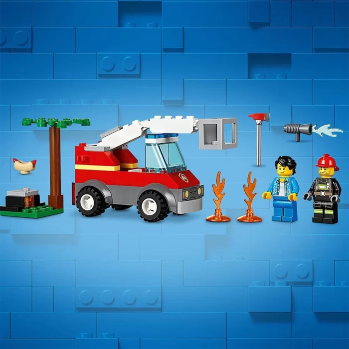 Lego City Barbecue Burn Out